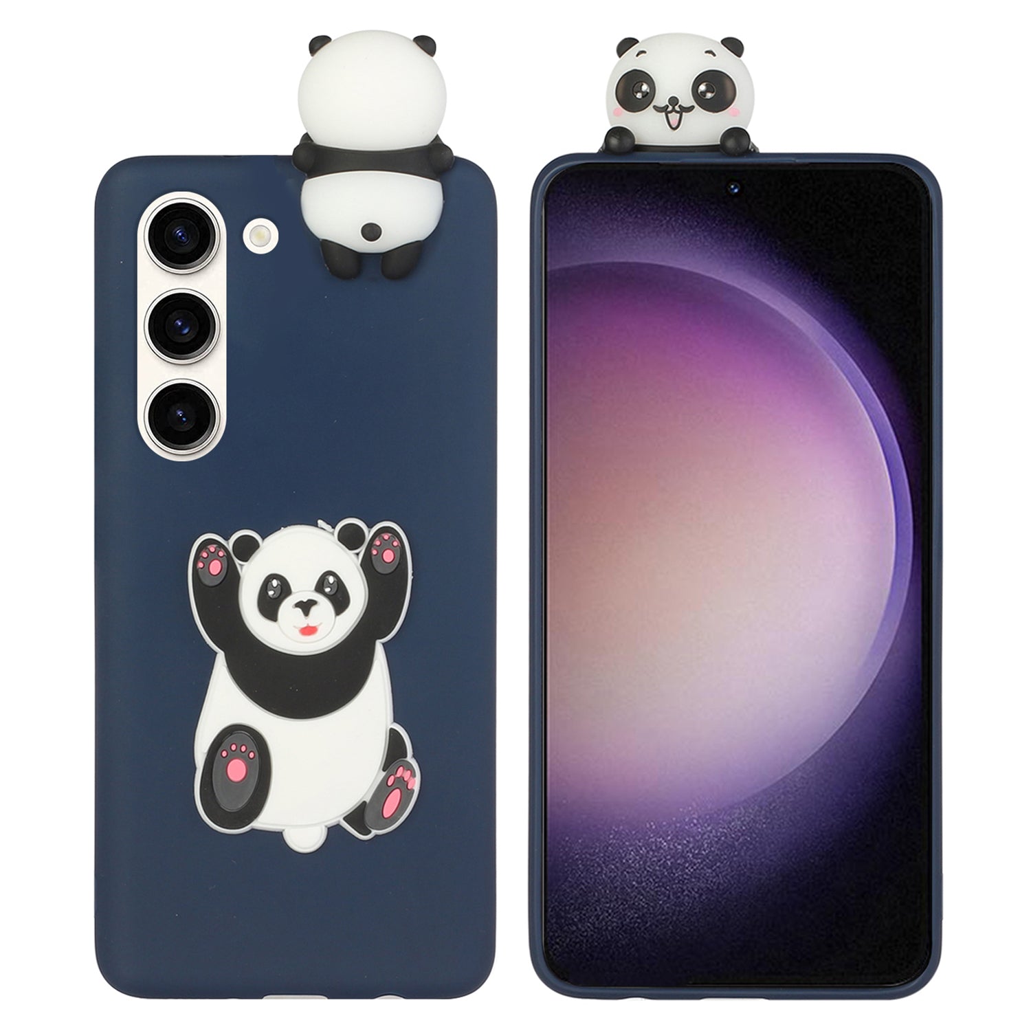 Řada YX pro Samsung Galaxy S23 Pouzdro na telefon Roztomilé 3D kreslené postavičky TPU silikonový ochranný kryt Řada YX pro Samsung Galaxy S23 Pouzdro na telefon Roztomilé 3D kreslené postavičky TPU silikonový ochranný kryt